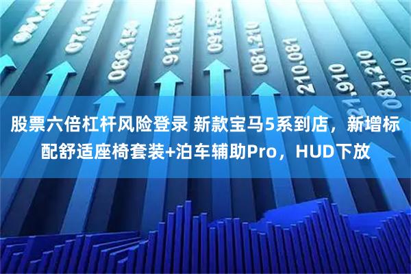 股票六倍杠杆风险登录 新款宝马5系到店，新增标配舒适座椅套装+泊车辅助Pro，HUD下放